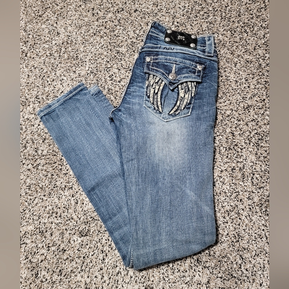 Womens Miss Me Skinny Jeans